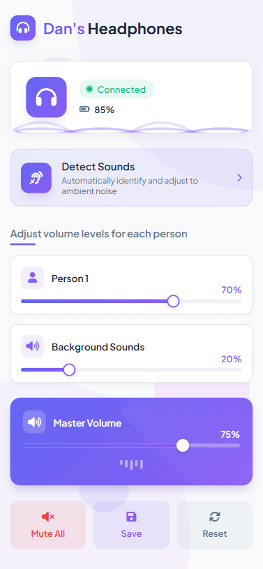 Product shot and app preview